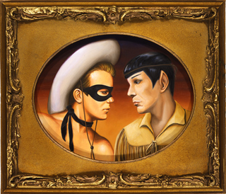 Illustration for article titled The Art of Cowboys and Killer Robots